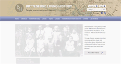 Desktop Screenshot of bottesfordhistory.org.uk