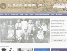 Tablet Screenshot of bottesfordhistory.org.uk